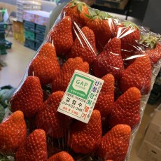 장희 딸기 1박스 2팩 1.8kg 왕왕딸기